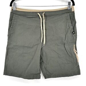 Legend Discovery Shorts Mens M Green Athletic Performance Drawstring Workout